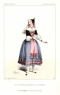 Mlle. Pauline Anais as Mariana in Les Sirenes Mlle. Pauline Anais as Mariana in Les Sirenes