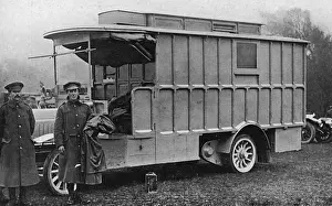 Mobile Bacteriological Laboratory Print, 1915
