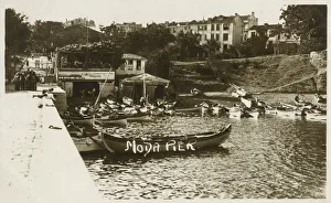 Moda Pier, Istanbul, Turkey. Date: 1923 Moda Pier, Istanbul, Turkey. Date: 1923