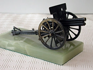 Model of a Skoda 8cm Mountain/Field Gun, WW1 Model of a Skoda 8cm Mountain/Field Gun, WW1