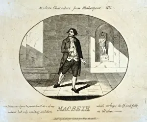 Shakespearean Characters Prints: Modern characters from Shakespeare. Macbeth