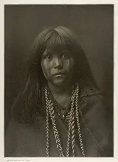 Vintage Native American Images Prints: Mohave Child
