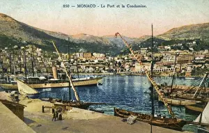Monaco Harbour Prints: Monaco Harbour