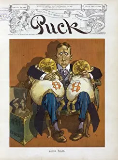 Puck Magazine Artwork Prints: Money talks