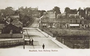 Monifieth from the Railway Station, Scotland Monifieth from the Railway Station, Scotland