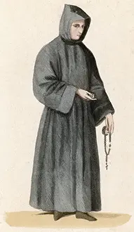 Religious Orders Prints: Monk of St Maur