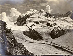 The Monte Rosa massif close to Zermatt, Switzerland The Monte Rosa massif close to Zermatt, Switzerland