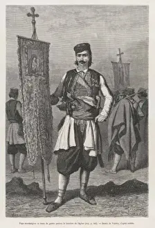 Montenegro Priest Print, 1876