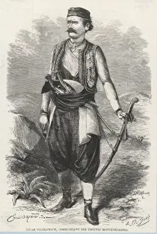 Montenegro Revolt Print: Ottoman Rule Resistance