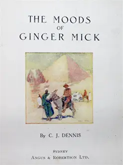 C.J. Dennis Print: The Moods of Ginger Mick 1916