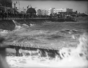 Lancashire Seaside Resort Prints: Morecambe Storm