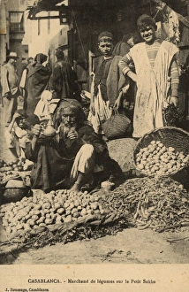Morocco - Casablanca - Vegetable seller - Petit Sokko Morocco - Casablanca - Vegetable seller - Petit Sokko