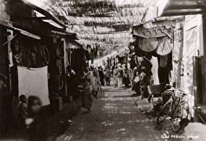 Morocco, North West Africa - Covered Bazaar, Rabat Morocco, North West Africa - Covered Bazaar, Rabat