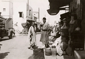 Morocco, North West Africa - Pot Shop, Rabat Morocco, North West Africa - Pot Shop, Rabat