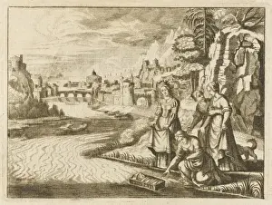 Historical Biblical Events Prints: Moses Found
