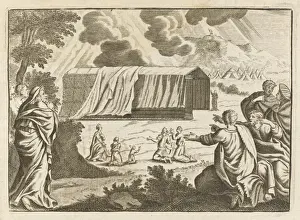 Historical Bible Events Prints: Moses Builds Tabernacle