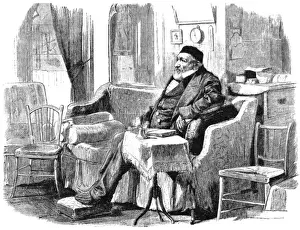 SIR MOSES MONTEFIORE, 100th Birthday Print