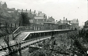 Moss Crossing Halt, Moss, Denbighshire Moss Crossing Halt, Moss, Denbighshire