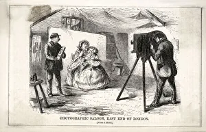 Mother and child photographed in a London saloon Mother and child photographed in a London saloon