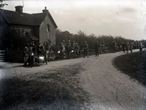 Motor Bike Club Outing, Hullbridge, Essex Motor Bike Club Outing, Hullbridge, Essex