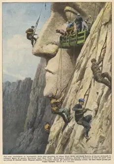 Mount Rushmore Sculpture Prints: Mount Rushmore Carved Up