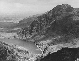 The mountain, Tryfan and Llyn Ogwen N Wales The mountain, Tryfan and Llyn Ogwen N Wales