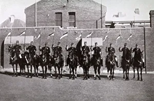 Mounted police, HQ Barracks, Perth, West Australia Mounted police, HQ Barracks, Perth, West Australia