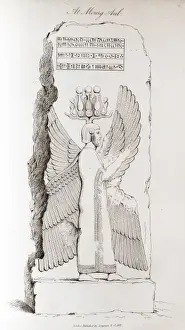 Ancient Stone Carvings Prints: At Mourg Aub