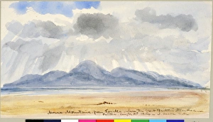 Mourne Mountains from Terilla where the Great Britain Strand Mourne Mountains from Terilla where the Great Britain Strand
