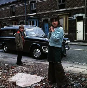 The Mourners, Middlesbrough 1970s Print