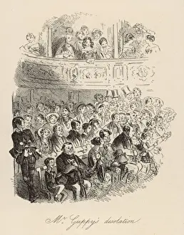 Dickensian Illustrations Prints: Mr Guppys Desolation