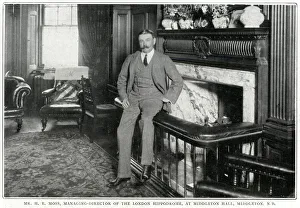 Mr H. E. Moss, managing director of the London Hippodrome Mr H. E. Moss, managing director of the London Hippodrome