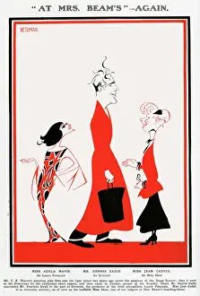 Theatre Actress Portraits Prints: At Mrs Beams Again