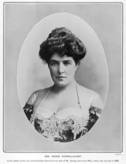 Mrs Cornwallis West JENNIE JEROME Print