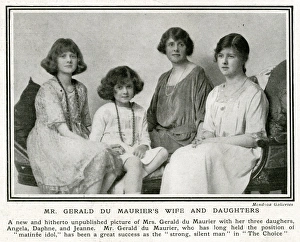 Mrs Gerald Du Maurier & family including Daphne Mrs Gerald Du Maurier & family including Daphne