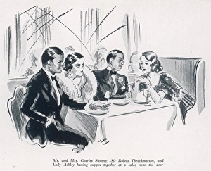 Mrs and Mrs Charles Sweeny at The Embassy Club Mrs and Mrs Charles Sweeny at The Embassy Club