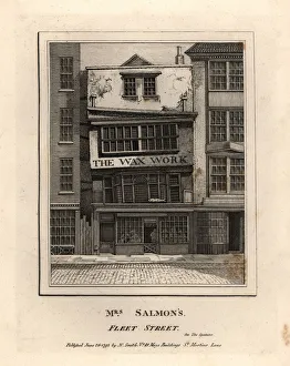 Mrs. Salmon's Waxworks Museum, Fleet Street Mrs. Salmon's Waxworks Museum, Fleet Street