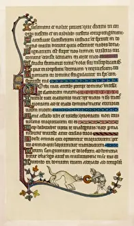 European Manuscript Art Prints: MS - PSALTER 1284