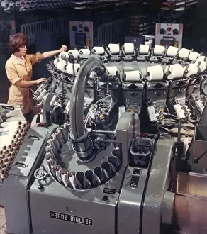 Muller Automatic Cone-winder Print