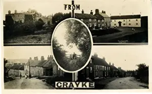 Yorkshire Historical Images Prints: Multiview, Crayke, Easingwold, England