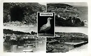 England Coastal Towns Prints: Multiview, Mousehole, Cornwall