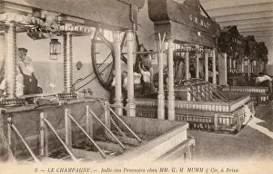 Food And Drink Industry Prints: Mumms Presses