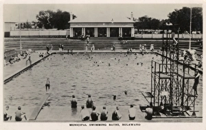Municipal Swimming Baths, Bulawayo, Rhodesia Municipal Swimming Baths, Bulawayo, Rhodesia