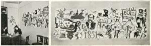 1946 British Restaurant Mural Print, Stoke-on-Trent