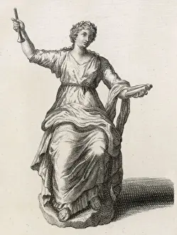 Classical Mythological Art Prints: Muse / Calliope
