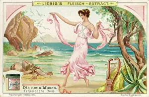 Greek Mythological Figures Prints: Muses - Terpsichore