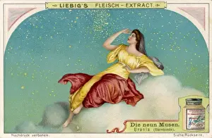 Astronomy Art Prints: Muses - Urania