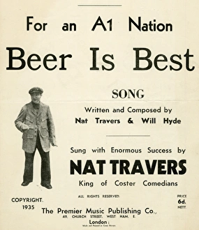 Music cover, For an A1 Nation Beer is Best Music cover, For an A1 Nation Beer is Best