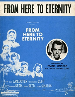 Music cover, From Here To Eternity, Frank Sinatra Music cover, From Here To Eternity, Frank Sinatra