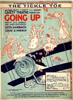 Music cover, Going Up at the Gaiety Theatre, London Music cover, Going Up at the Gaiety Theatre, London